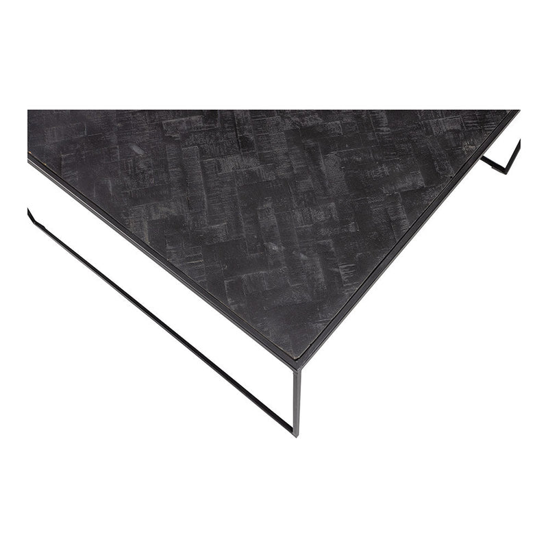 Konferenční stolek z mangového dřeva Dayton 80x80 cm Mahom