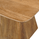 Konferenční stolek Nova čtvercový z mangového dřeva , tmavě hnědý, 60x 60 cm