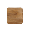 Konferenční stolek Nova čtvercový z mangového dřeva , tmavě hnědý, 60x 60 cm