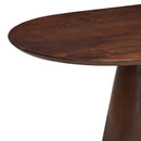 Konferenční stolek z magového dřeva Nova Capsule, tmavě hnedý, 120 cm _mahagon