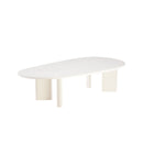 Konferenční stolek Savannah Organický Microcement panelová noha 120 cm