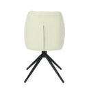 Jídelní židle Bayonne Světle šedá s černou podnoží Mahom