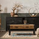 Konferenční stolek z mangového dřeva Atlanta 120 cm Mahom