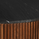 Konferenční stolek z mangového dřeva Austin kulatý 105 cm Mahom