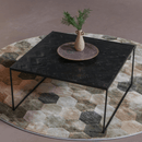 Konferenční stolek z mangového dřeva Dayton 80x80 cm Mahom