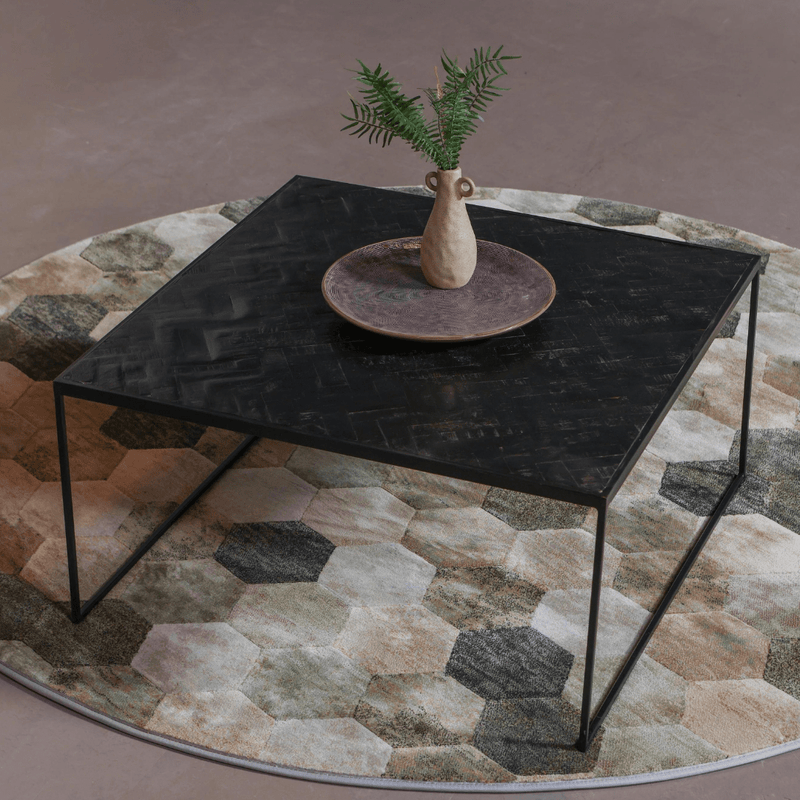 Konferenční stolek z mangového dřeva Dayton 80x80 cm Mahom