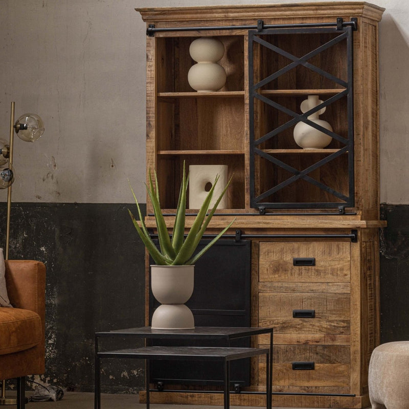 Příborník z mangového dřeva Denver 120 cm X Mahom