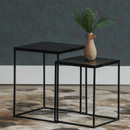 Konferenční stolky z mangového dřeva Dayton sada 2 Mahom