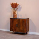 Příruční stolek z mangového dřeva Austin 90 cm Mahom