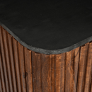 Příruční stolek z mangového dřeva Austin 90 cm Mahom