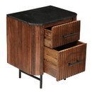 Příruční stolek z mangového dřeva Austin 50 cm Mahom