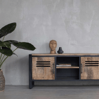 TV stojan z mangového dřeva Henderson 150 cm Mahom