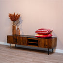 TV stolek z mangového dřeva Tucson 170 cm Mahom