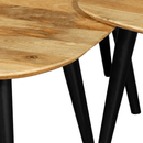 Konferenční stolek z mangového dřeva Verona malý Mahom