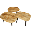 Konferenční stolek z mangového dřeva Verona střední Mahom