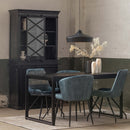 Příborník z mangového dřeva Denver Black 100 cm X Mahom