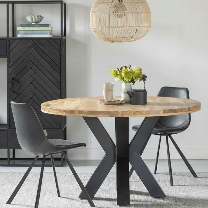 Mangohouten Eettafel Tulsa