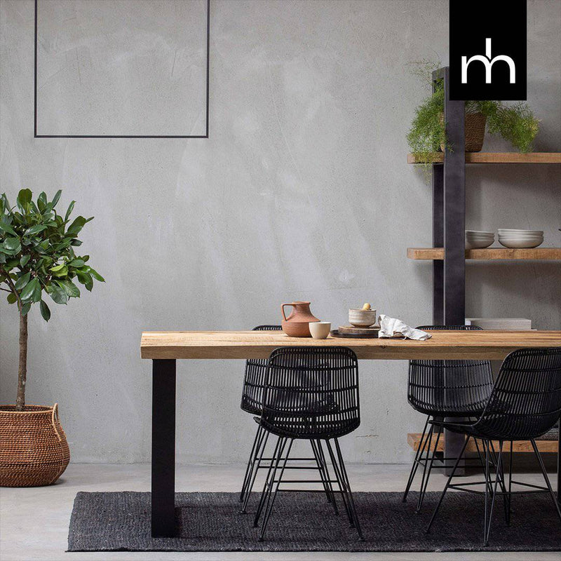 Mangohouten Eettafel Cleveland 180 x 100 cm Mahom - Mangohoutonline