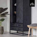 Mangohouten Kast New York 90cm Mahom - Mangohoutonline