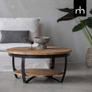 Mangohouten Salontafel Bakersfield 65cm Mahom - Mangohoutonline