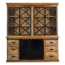 Příborník z mangového dřeva s dvojitými X-dvířky Denver 200 cm Mahom