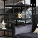 Příruční stolek z mangového dřeva Sienna Black (sada 2 ks) Mahom