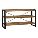 Knihovna z mangového dřeva Minneapolis 120 cm Low Mahom