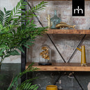 Knihovna z mangového dřeva Minneapolis 120 cm Mahom