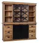 Příborník z mangového dřeva Denver 220×220 cm X Mahom