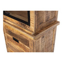 Příborník z mangového dřeva Denver 65x200 cm Rovný Mahom