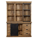 Príborník z mangového dreva Denver 140 cm rovný Mahom