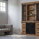 Příborník z mangového dřeva Denver 220×220 cm Mahom