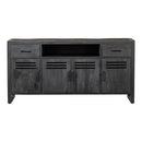 Příborník z mangového dřeva Henderson Black 180 cm Mahom