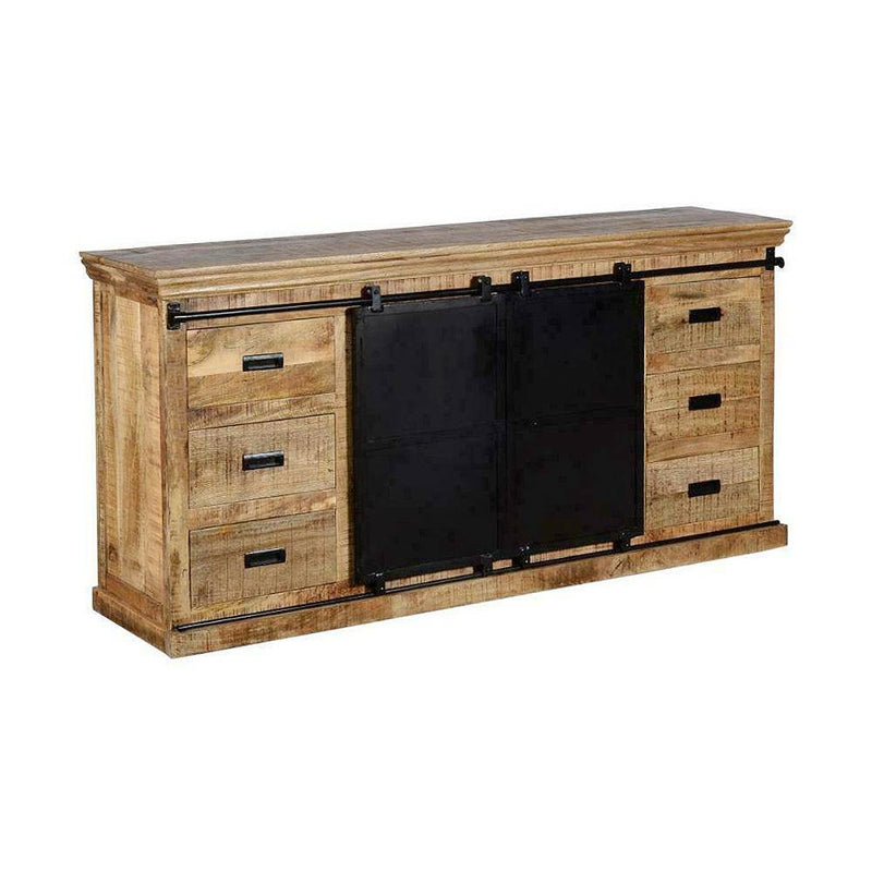 Mangohouten Dressoir Newark 200 cm Mahom - Mangohoutonline