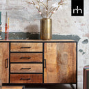 Komoda z mangového dřeva San Antonio 210 cm Mahom