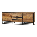 Komoda z mangového dřeva San Antonio 210 cm Mahom