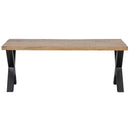 Jídelní stůl z mangového dřeva Columbus 200x100 cm (6 cm) obdélník Mahom