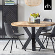 Mangohouten Eettafel Tulsa