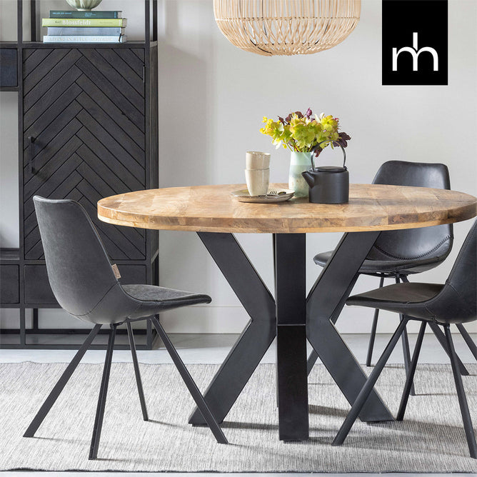 Mangohouten Eettafel Tulsa