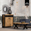 Mangohouten Eettafel Tulsa