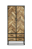 Nástěnná skříňka z mangového dřeva Toronto 80 cm Mahom