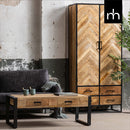 Konferenční stolek z mangového dřeva Atlanta 120 cm Mahom