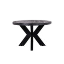 Konferenční stolek z mangového dřeva Mesa Black oválný Mahom