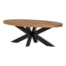 Konferenční stolek z mangového dřeva Mesa oválný Mahom