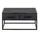 Konferenční stolek z mangového dřeva Sienna Square Mahom