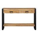 Konzolový stolek z mangového dřeva Atlanta 2 zásuvky Mahom