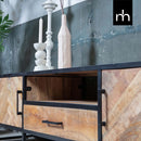 TV skříňka z mangového dřeva New Haven 210 cm Mahom