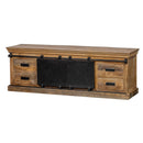 TV skříňka z mangového dřeva Portland 220 cm Mahom