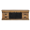 TV skříňka z mangového dřeva Portland 200 cm Mahom