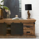 TV skříňka z mangového dřeva Portland 220 cm Mahom